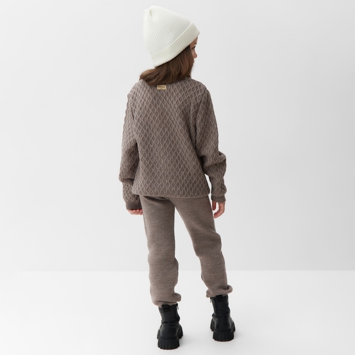 Брюки детские MINAKU, цвет коричневый, рост 104 см Брюки детские MINAKU, цвет коричневый, рост 104 см