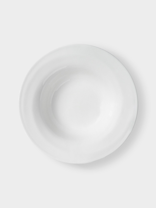 Тарелка глубокая Hanna Kn&ouml;vell, d=24.8 см, фарфор, белая
