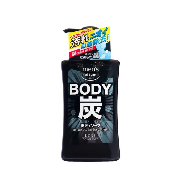 Мыло жидкое для тела Kose Cosmeport мужское, с древесным углем, 550 мл Мыло жидкое для тела Kose Cosmeport мужское, с древесным углем, 550 мл