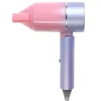 Фен LF-23, 800 Вт, 2 скорости, складная ручка, розово-сиреневый