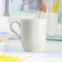 Кружка фарфоровая &laquo;Русское поле. Весёлый Колобок&raquo;, 210 мл, d=7 см, рисунок МИКС