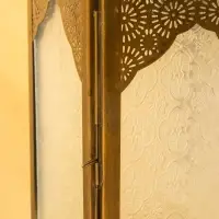 Подсвечник фонарь "Купол" железо 16,5х15,5х45 см