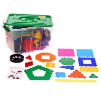 Конструктор ТИКО &laquo;Геометрия&raquo;, 155 деталей, 6 колёс