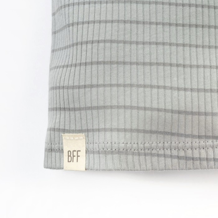 Футболка Крошка, Я BASIC LINE, рост 74-80 см, полоска серая Футболка Крошка, Я BASIC LINE, рост 74-80 см, полоска серая