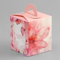 Коробка для 1 капкейка,&laquo;С Любовью&raquo;, 9.2&times;9.2&times;11.1 см