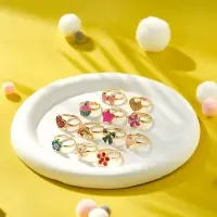 Кольцо детское &laquo;Выбражулька&raquo; лето, форма МИКС, цвет МИКС, безразмерное