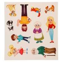 Книга с окошками "Мой дом", 70 окошек