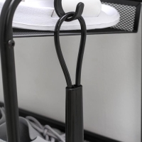 Ложка для обуви Доляна, с петелькой, 47&times;4,5 см, цвет голубой