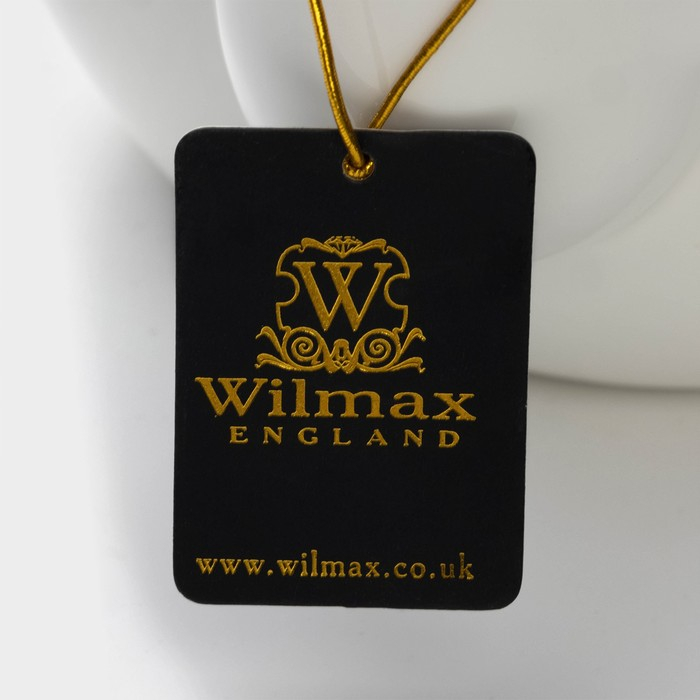 Чайник фарфоровый заварочный Wilmax Olivia &laquo;Классика&raquo;, 1,75 л, цвет белый