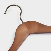 Плечики - вешалки LaDо́m Retro, 44,5&times;1,1&times;25 см, 2 шт, деревянные