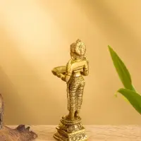 Подставка под благовония "Лакшми" латунь 2,5х2,5х10 см