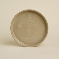 Тарелка обеденная фарфоровая SL Home &laquo;Песчаный бриз&raquo;, d=21 см, цвет бежевый