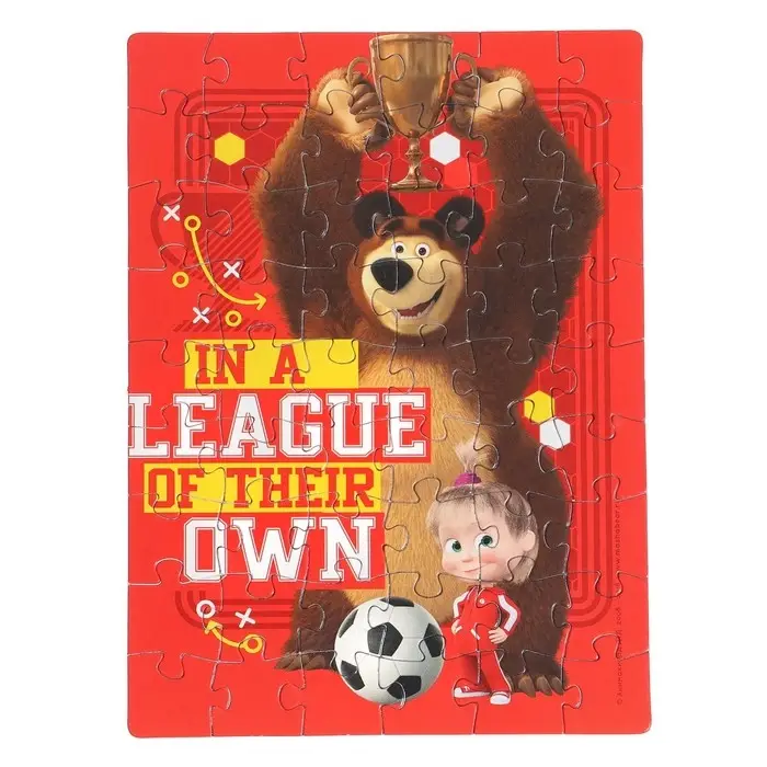 Пазлы &laquo;Маша и Медведь&raquo;, 54 элемента, МИКС