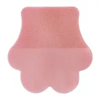 Блок-закладка с липким краем пластик Лапка 50л, розовый, 45мм х 45мм  CALLIGRATA