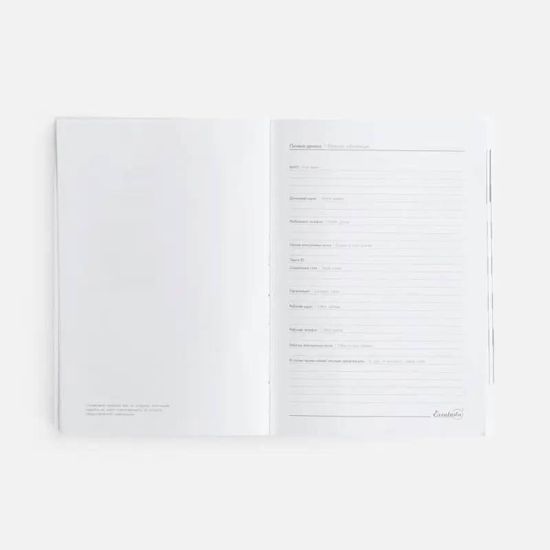 Ежедневник Baza, датированный, синий