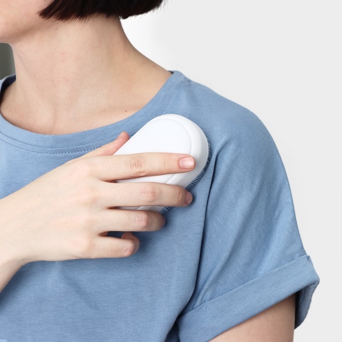 Щётка для обуви и одежды с мягким ворсом Доляна, 10×5,5×4,5, ворс 1,5 см Щётка для обуви и одежды с мягким ворсом Доляна, 10×5,5×4,5, ворс 1,5 см