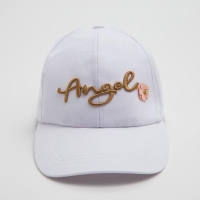 Бейсболка для девочек MINAKU,цв.белый,р-р 52 см