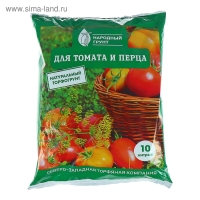Грунт Томаты и перцы "Народный грунт", 10 л Грунт Томаты и перцы "Народный грунт", 10 л