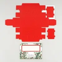 Коробка под 3 конфеты с ячейками &laquo;Счастье&raquo;, 13.3 х 3.3 х 5.8 см