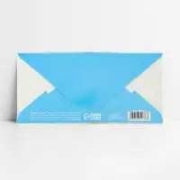 Конверт для денег &laquo;С рождением малыша&raquo;, мышонок, тиснение, 16.5 х 8 см