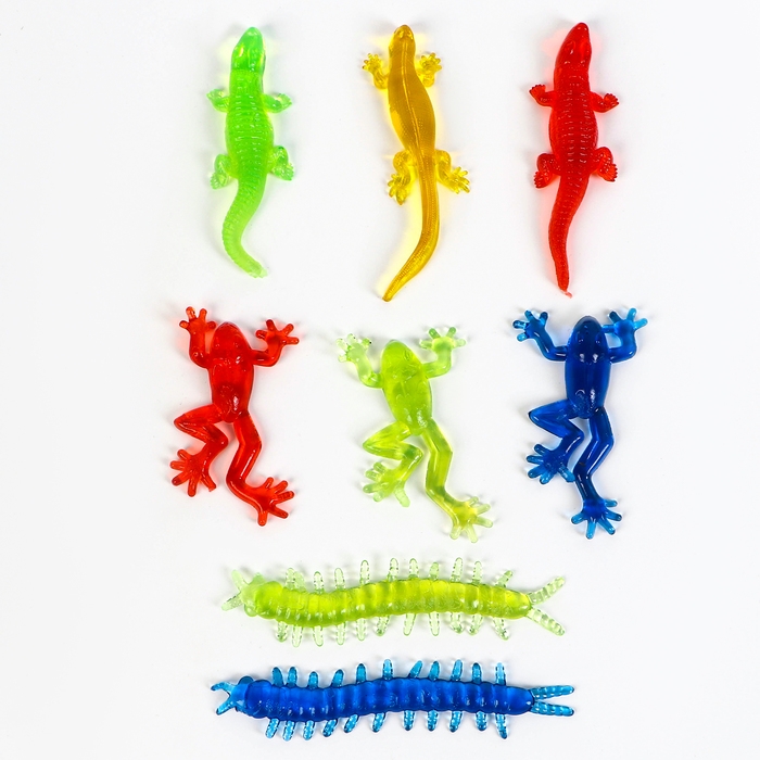 Липучка &laquo;Жуткие гады&raquo;, цвета МИКС, в банке