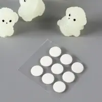 Сувенир полистоун флюоресцентный "Терьерчики" набор 4 шт 2х2,7х3 см