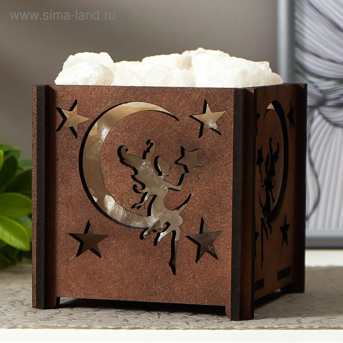 Соляной светильник Соляной светильник "Корзина Б Фея" E14 15Вт 1,8кг диммер 14х14х18 см