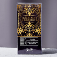 Новогодний подарочный набор косметики &laquo;С Новым годом!&raquo;, гель для душа во флаконе виски 250 мл и мыло для рук, ЧИСТОЕ СЧАСТЬЕ