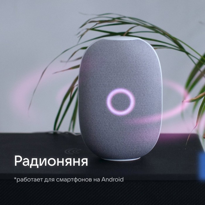 Умная колонка VK Капсула (MRC01WH), голосовой помощник Маруся, 30 Вт,Wi-Fi,BT 5.0, белая Умная колонка VK Капсула (MRC01WH), голосовой помощник Маруся, 30 Вт,Wi-Fi,BT 5.0, белая