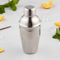 Набор для бара &laquo;Биг Джон&raquo;, 5 предметов: щипцы, стрейнер, ложка, шейкер, джиггер, нержавеющая сталь