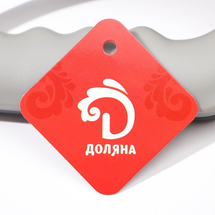 Точилка для ножей Доляна &laquo;Блеки&raquo;, 14 см, цвет чёрно-серый