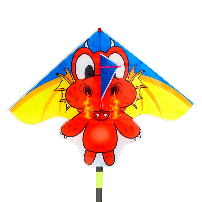 Воздушный змей &laquo;Дракоша&raquo;, цвета МИКС