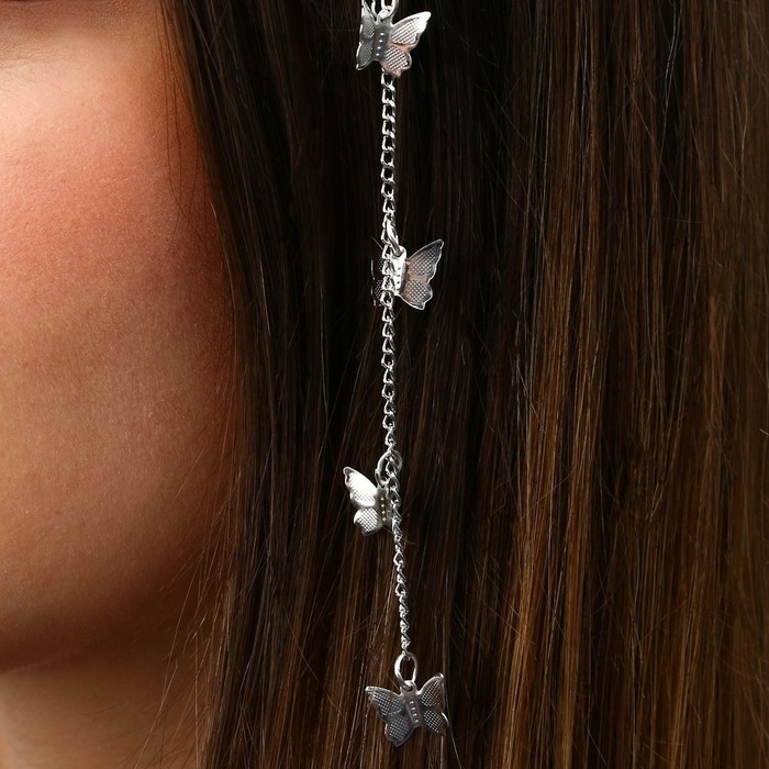 Заколка для волос с бабочкой &laquo;Ты совершенна&raquo; 16 х 4,5 х 1 см