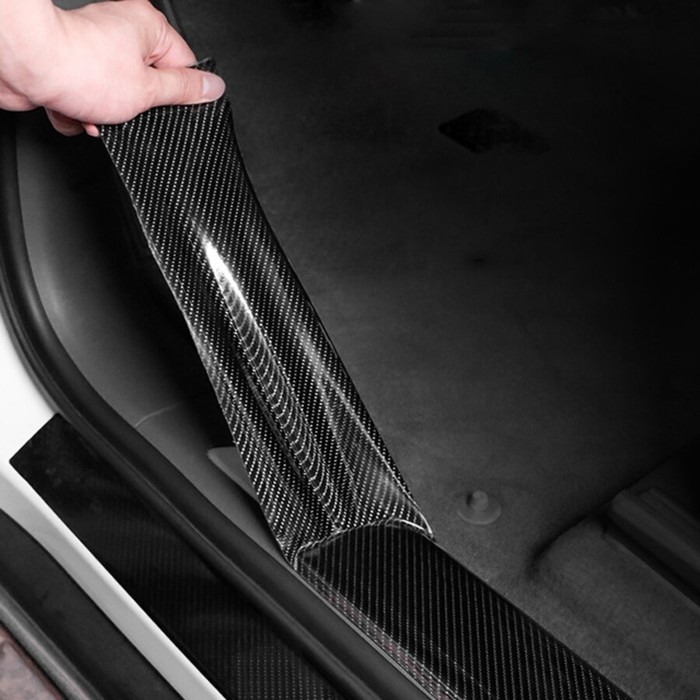 Защитная лента для автомобиля, под карбон, 3&times;300 см, самоклеящаяся