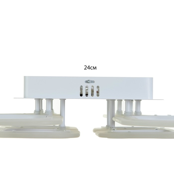 Люстра с ПДУ 59117/8WT LED 240Вт 3000-6000К диммер белый 55х55х10 см BayerLux