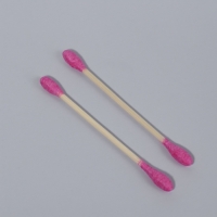 Ватные палочки на деревянной основе «Сердце», 7 см, 64 шт, в пластиковом органайзере, цвет розовый Ватные палочки на деревянной основе «Сердце», 7 см, 64 шт, в пластиковом органайзере, цвет розовый