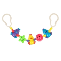 Растяжка на коляску/кроватку &laquo;Птенчики&raquo;, 3 игрушки, цвет МИКС, Крошка Я