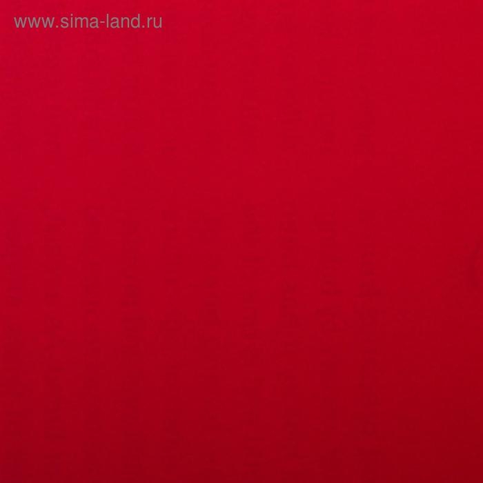 Плёнка матовая двухсторонняя "Газета на белом" красный, 0,58 х 10 м