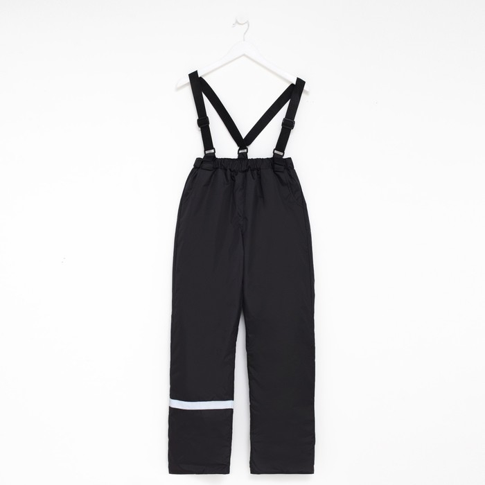 Брюки детские утепленные, цвет чёрный, рост 104 см Брюки детские утепленные, цвет чёрный, рост 104 см