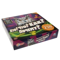 Настольная игра &laquo;Кто? Что? Как? Почему?&raquo;, 2-4 игрока, 10+