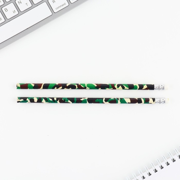 Подарочный набор 2 карандаша и блокнот &laquo;С 23 февраля&raquo;