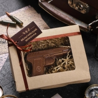 Шоколадная фигурка &laquo;Пистолет&raquo;, 80 г