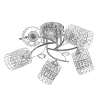 Люстра "Берти" 5х40Вт Е27 Хром МОДЕЛЬ: 2612376 Люстра "Берти" 5х40Вт Е27 Хром МОДЕЛЬ: 2612376