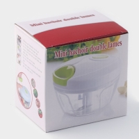 Блендер - овощерезка механический Доляна Cut and go, цвет белый Блендер - овощерезка механический Доляна Cut and go, цвет белый