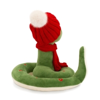 Новый год! Мягкая игрушка &laquo;Змей Сёма&raquo;, в красной шапке, 20 см