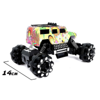 Джип радиоуправляемый &laquo;Граффити&raquo;, работает от аккумулятора, МИКС