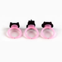 Кольцо 3 шт с тату &laquo;Чудесной девочке&raquo; 8 х 12 см