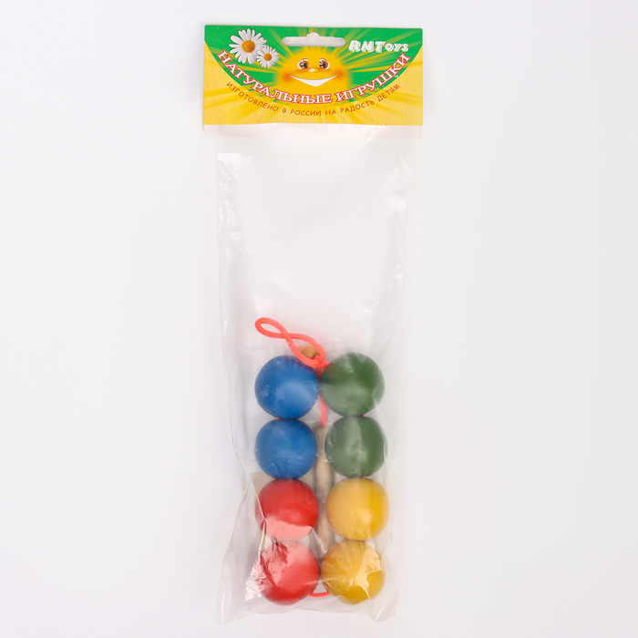 Бусы &laquo;Шары цветные&raquo; (8 шт.)