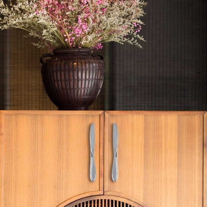 Ручка-скоба "Нож" CAPPIO RSC002, м/о 76 мм, цвет хром