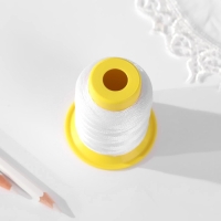 Нитки обувные, 500D/3, 183 м, цвет белый Нитки обувные, 500D/3, 183 м, цвет белый